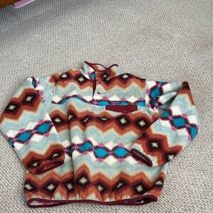 Patagonia Multicolor Chevron Fleece Pullover
